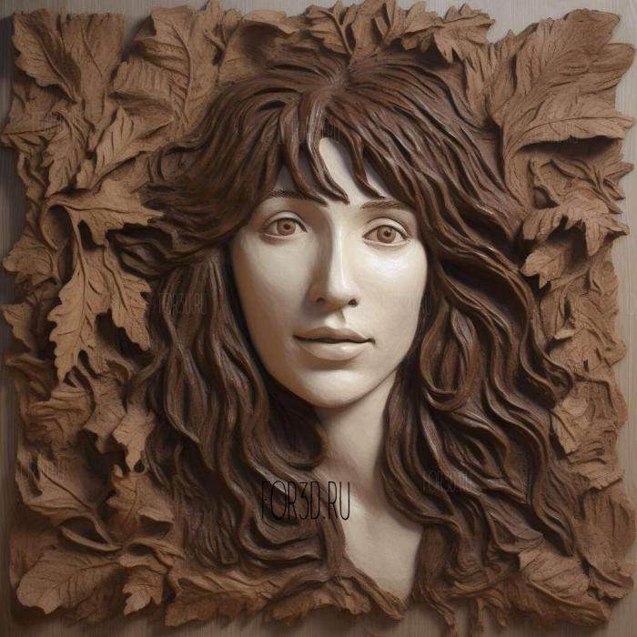 kate bush 3 stl model for CNC